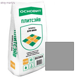 Затирка серая 020 Основит Плитсэйв Т-121, 2 кг (288 шт/под) - С-000052804 Затирка серая 020 Основит Плитсэйв Т-121, 2 кг (288 шт/под) - С-000052804
