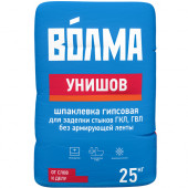 Шпатлёвка Гипсовая «Волма - Унишов», 25 кг (45 шт/под) - С-000102563