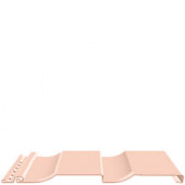 Сайдинг Docke D4,5D (персик), 3660 мм 0,85 кв. м (20 шт./уп.) - С-000056561