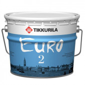 Краска водоэмульсионная Euro 2 глубоко матовая белая 18л - С-000119648 Краска водоэмульсионная Euro 2 глубоко матовая белая 18л - С-000119648