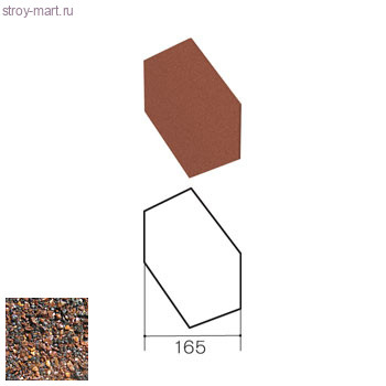 Заглушка треугольного конька Gerard (Teak 121) - С-000115731