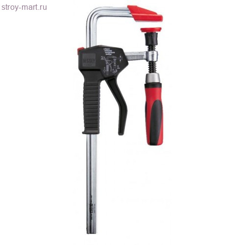 Струбцина для работы одной рукой EHZ с двухкомпонентной рукояткой из пластика BESSEY EHZ60-2K Струбцина для работы одной рукой EHZ с двухкомпонентной рукояткой из пластика BESSEY EHZ60-2K
