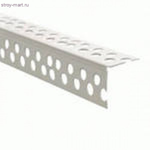 Угол ПВХ 25*25 3м перфор. - С-000040845 Угол ПВХ 25*25 3м перфор. - С-000040845