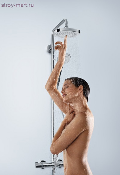 Croma Select S 180 2jet Showerpipe Croma Select S 27253400 Croma Select S 180 2jet Showerpipe Croma Select S 27253400