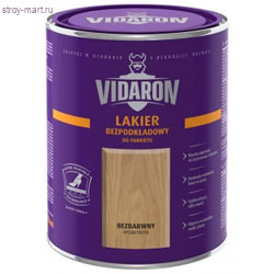 Лак паркетный «Vidaron» глянцевый, алкидно-уретановый 0,75 л. (8 шт/уп.) / Sniezka - С-000085185 Лак паркетный «Vidaron» глянцевый, алкидно-уретановый 0,75 л. (8 шт/уп.) / Sniezka - С-000085185