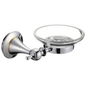 Мыльница стеклянная настенная «Essen chrome», арт. ES82424 - С-000134643 Мыльница стеклянная настенная «Essen chrome», арт. ES82424 - С-000134643