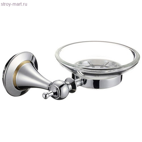 Мыльница стеклянная настенная «Essen chrome», арт. ES82424 - С-000134643