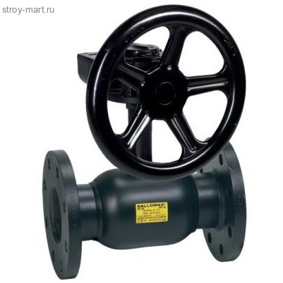 Кран шаровой сталь Ballomax КШТ 61.103 Ду 350 Ру16 фл с редуктором BROEN КШТ 61.103.350 Кран шаровой сталь Ballomax КШТ 61.103 Ду 350 Ру16 фл с редуктором BROEN КШТ 61.103.350