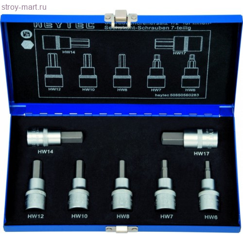 Набор отверточных насадок 50850-56 - HE-50850560283 Набор отверточных насадок 50850-56 - HE-50850560283