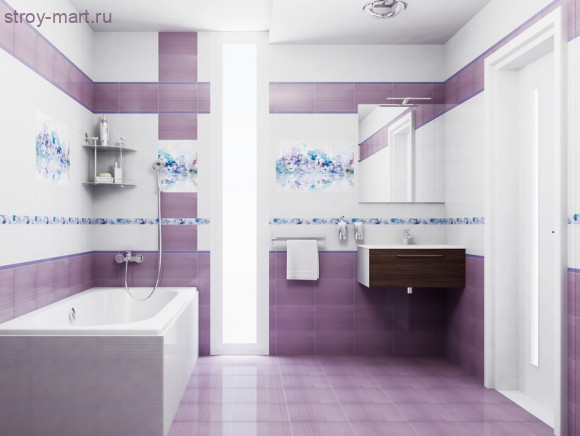 Line Бордюр стеклянный Blue Strokes 30х2 Line Бордюр стеклянный Blue Strokes 30х2