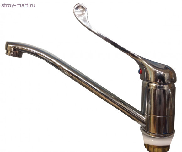 Смеситель одноручный для мойки ЦС-СМ 27г M44 Престиж с гайкой дл/излив Подольск хирургический - 026-1470 Смеситель одноручный для мойки ЦС-СМ 27г M44 Престиж с гайкой дл/излив Подольск хирургический - 026-1470