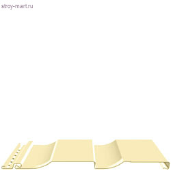 Сайдинг Docke D4,5D (лимон), 3660 мм 0,85 кв. м (20 шт./уп.) - С-000056560 Сайдинг Docke D4,5D (лимон), 3660 мм 0,85 кв. м (20 шт./уп.) - С-000056560