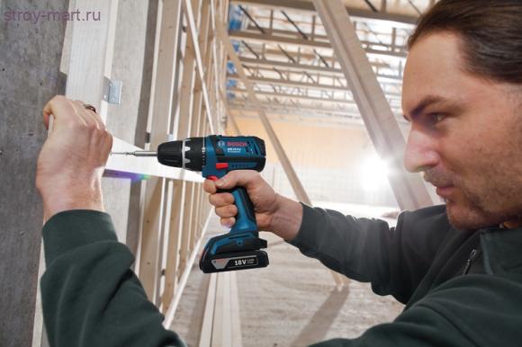 Аккумуляторная дрель-шуруповерт Bosch GSR 18 V-LI Professional - 060186610G Аккумуляторная дрель-шуруповерт Bosch GSR 18 V-LI Professional - 060186610G