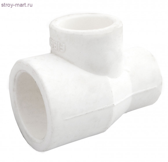 Тройник PP-R переходн белый Дн 63х50х63 Firat - 4606034152348 Тройник PP-R переходн белый Дн 63х50х63 Firat - 4606034152348