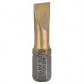 3 БИТ 25ММ S 1.2Х8.0 TIN - 2607001495 3 БИТ 25ММ S 1.2Х8.0 TIN - 2607001495