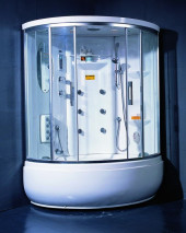 Кабина с гидромассажем 1235х1235х2160мм Модель TS-1235W