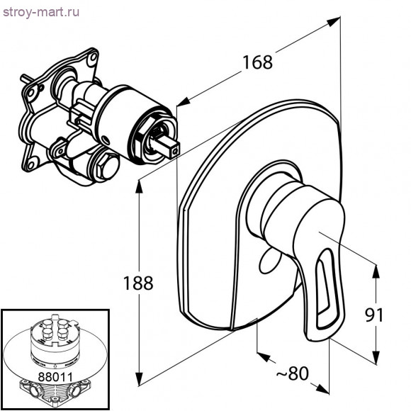 KLUDI MX 336550562 KLUDI MX 336550562
