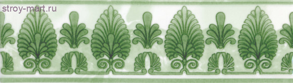 Бордюр нзкм Восток зеленый (200х57мм), 30шт в уп. - С-000114485