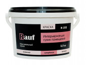 Краска интерьерная «Rauf R252» 14 кг. для сухих помещений, супербелая, матовая, латексная / Оптимист - С-000060657 Краска интерьерная «Rauf R252» 14 кг. для сухих помещений, супербелая, матовая, латексная / Оптимист - С-000060657