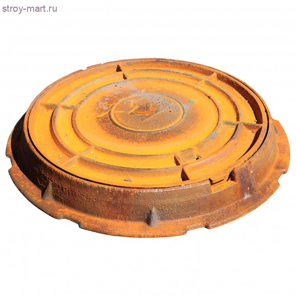 Люк чугун канализационный К тип Л m=64кг - 004-0031 Люк чугун канализационный К тип Л m=64кг - 004-0031