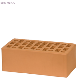 Кирпич лицевой 1,4 НФ Персиковый щелевой гладкий М-150 (352 шт.) Воротынск. - С-000102462