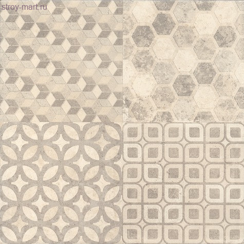 Саттон Плитка напольная орнамент беж 4228 40,2х40,2 Саттон Плитка напольная орнамент беж 4228 40,2х40,2