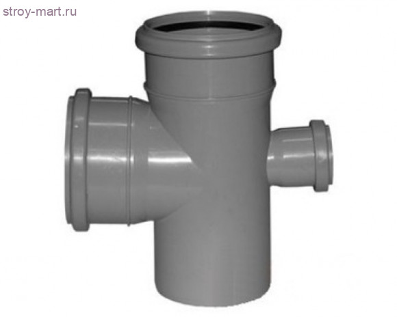 Крестовина канализационная полипропиленовая - ПП Ду110x50x50 87гр.