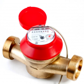 Счётчик х/в и г/в крыльчатый одноструйный импульсный ОСВУ ДГ Нептун Ду 25 Ру16 150С резьба в комплекте ПК Прибор - 030-0371 Счётчик х/в и г/в крыльчатый одноструйный импульсный ОСВУ ДГ Нептун Ду 25 Ру16 150С резьба в комплекте ПК Прибор - 030-0371