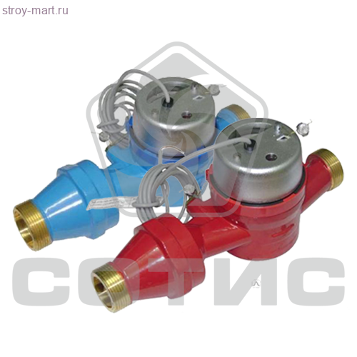 Счетчик холодной и горячей воды с импульсным выходом ТЕПЛОВОДОМЕР -  ВСХНд Ду32