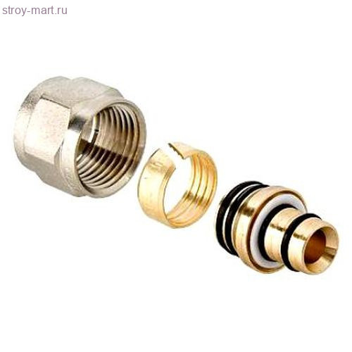 Евроконус (адаптер) МП для PE-X латунь R179AM Дн 16x(14x2) обжим Giacomini R179MX012 - 027-6223 Евроконус (адаптер) МП для PE-X латунь R179AM Дн 16x(14x2) обжим Giacomini R179MX012 - 027-6223