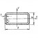 Труба сталь прямоугольн 40х20х2 ГОСТ 8645-68 - 033-0433
