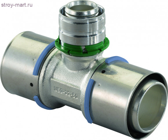 Тройник переходной МП латунь MLC Дн 40х20х40 пресс Uponor 1046916 - 027-6801