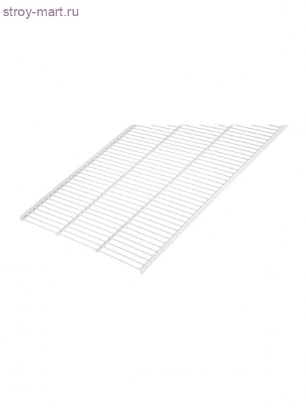 Проволочная полка 800х406 мм "Белая" Проволочная полка 800х406 мм "Белая"