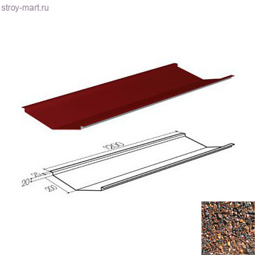 Ендова Gerard (Teak 121), L=2м - С-000115729 Ендова Gerard (Teak 121), L=2м - С-000115729