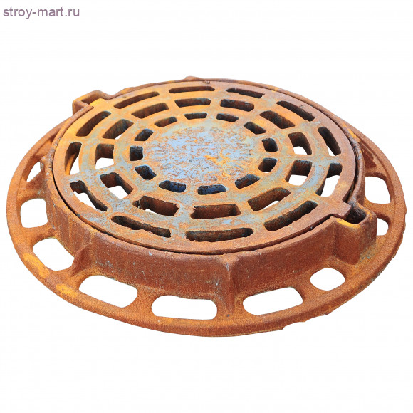 Дождеприемник чугун кругл m=109кг ГОСТ 3634-99 - 004-0066 Дождеприемник чугун кругл m=109кг ГОСТ 3634-99 - 004-0066