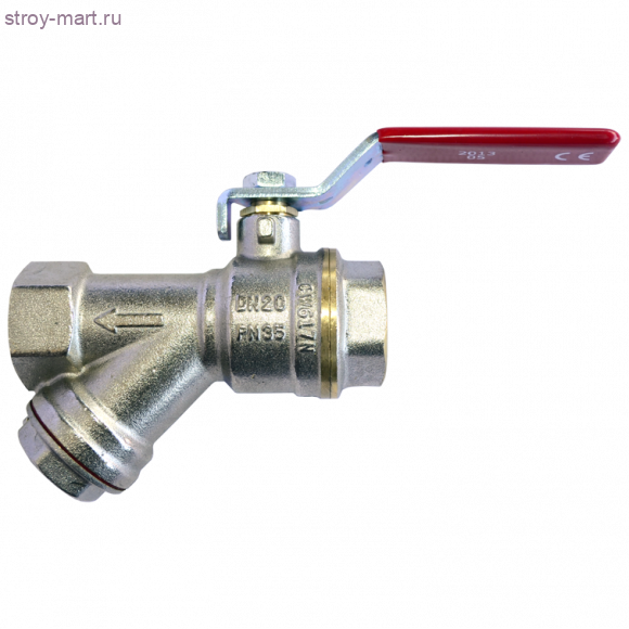 Кран шаровой латунь Vito 1730 Ду 32 ВР/ВР полный проход рычаг с фильтром STC 1730 - 4606034153611 Кран шаровой латунь Vito 1730 Ду 32 ВР/ВР полный проход рычаг с фильтром STC 1730 - 4606034153611