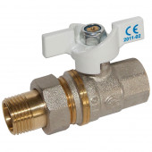 Кран шаровой латунь Faro 1208 Ду 25 ВР/американка бабочка STC 1208 - 4606034047453 Кран шаровой латунь Faro 1208 Ду 25 ВР/американка бабочка STC 1208 - 4606034047453