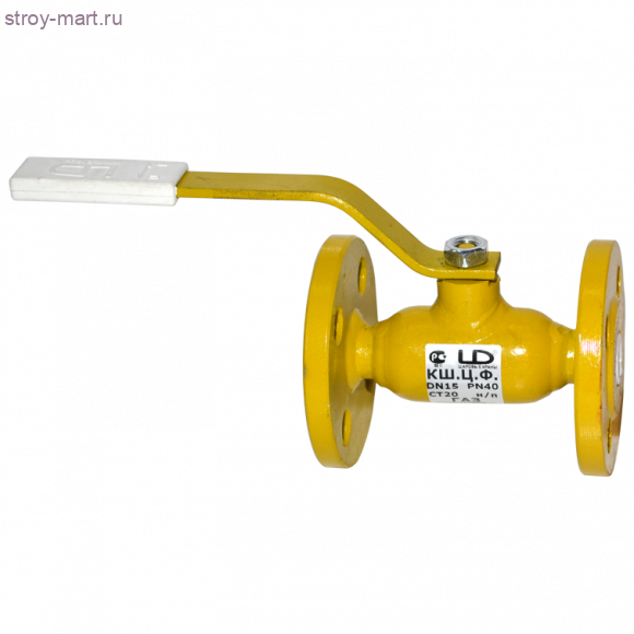 Кран шаровой сталь газ Ду 125 Ру16 фл LD - 007-4937