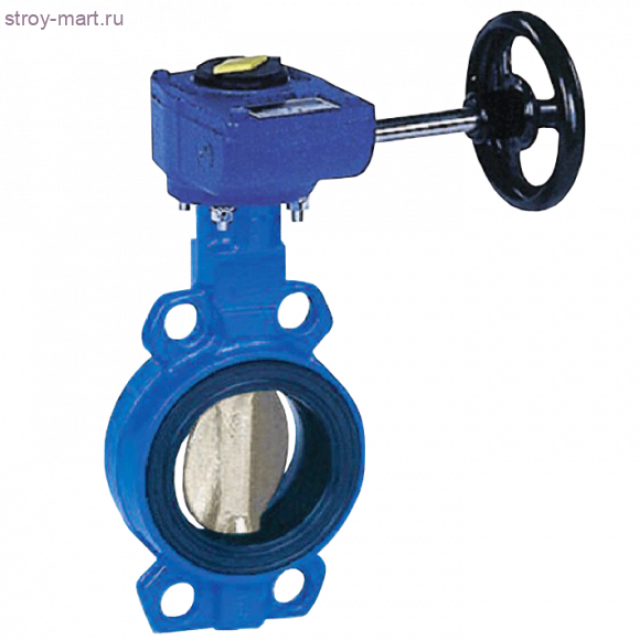 Затвор дисковый поворотный SYLAX Ду 65 Ру16 с редуктором Danfoss 065B7441 Затвор дисковый поворотный SYLAX Ду 65 Ру16 с редуктором Danfoss 065B7441