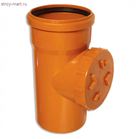 Ревизия канализационная - коричневая НПВХ Дн110 Ревизия канализационная - коричневая НПВХ Дн110
