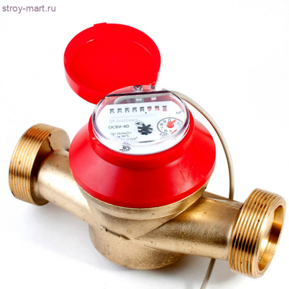 Счётчик х/в и г/в крыльчатый одноструйный импульсный ОСВУ ДГ Нептун Ду 32 Ру16 150С резьба в комплекте ПК Прибор - 030-0372 Счётчик х/в и г/в крыльчатый одноструйный импульсный ОСВУ ДГ Нептун Ду 32 Ру16 150С резьба в комплекте ПК Прибор - 030-0372