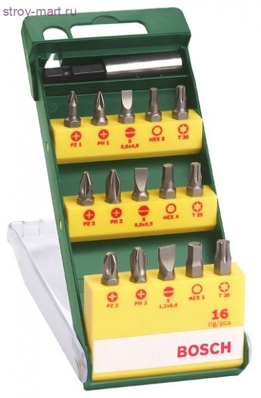 15 БИТ + УНИВЕР.ДЕРЖАТЕЛЬ PROMOLINE - 2607019453