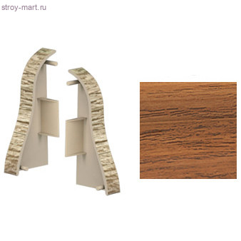 Заглушка левая Т-133 ольха темная Ekoline 50 шт./кор. - С-000121691 Заглушка левая Т-133 ольха темная Ekoline 50 шт./кор. - С-000121691