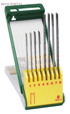 8 ЛОБЗИКОВЫХ ПИЛОК U-ХВОСТ.SET PROMOLINE - 2607019459 8 ЛОБЗИКОВЫХ ПИЛОК U-ХВОСТ.SET PROMOLINE - 2607019459