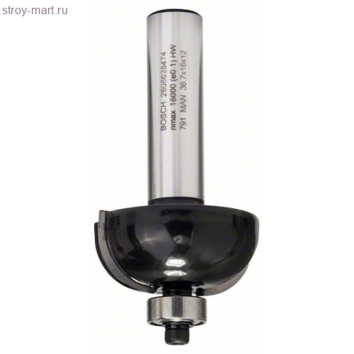 Фреза галтельная Std S12/R12/D36,7/L16 - 2608628474 Фреза галтельная Std S12/R12/D36,7/L16 - 2608628474