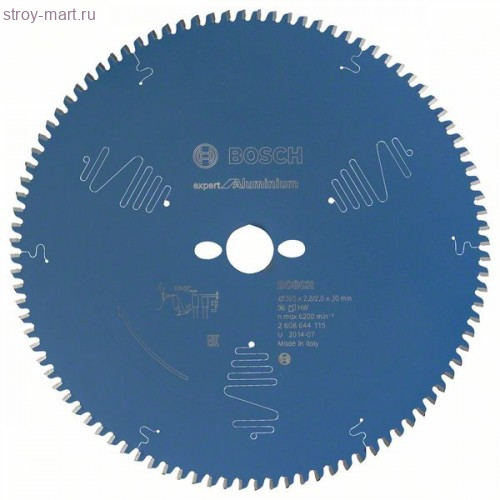 Цирк диск Expert for Aluminium 305x30x2.8/2x96T - 2608644115 Цирк диск Expert for Aluminium 305x30x2.8/2x96T - 2608644115