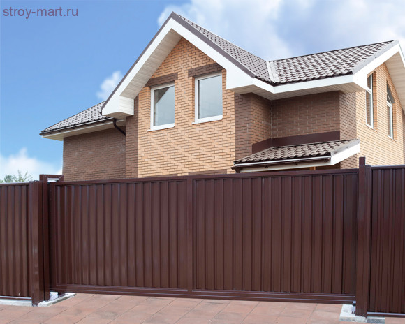 Ворота откатные GL Profi 2,03x3м (открывание вправо) - С-000113200 Ворота откатные GL Profi 2,03x3м (открывание вправо) - С-000113200