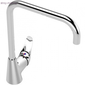 Смеситель одноруч для мойки Орион хром к/затвор труб поворот дл/излив L=230мм Vidima BA233AA Смеситель одноруч для мойки Орион хром к/затвор труб поворот дл/излив L=230мм Vidima BA233AA