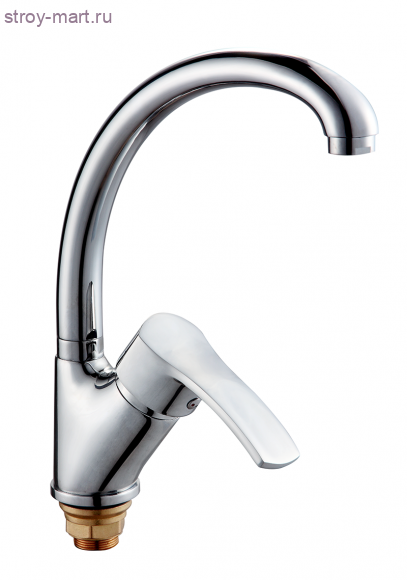 Смеситель одноручный для мойки ПСМ-335-КТ/023 хром к/затвор выс/излив бок/ручка - 026-1390 Смеситель одноручный для мойки ПСМ-335-КТ/023 хром к/затвор выс/излив бок/ручка - 026-1390