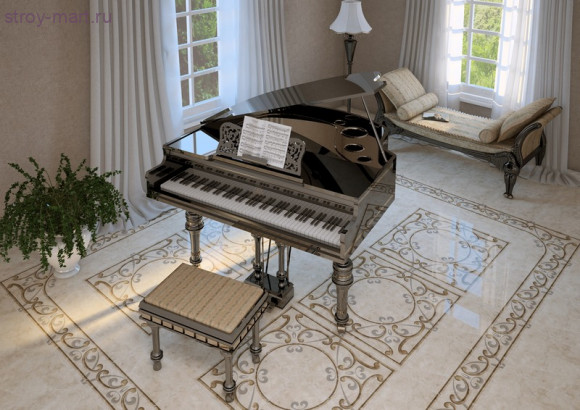 Петра Декор напольный ВСП3ПЕ404-02 41,8х41,8